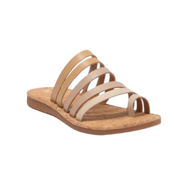 NEW Korks by Kork Ease Shay Women’s Sandals Slides Natural Size 10 - Picture 1 of 12